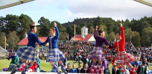 Scottish Highland Games Dancing