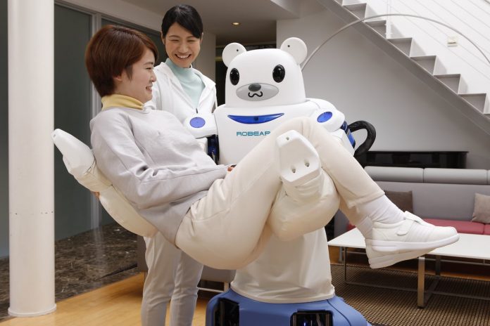 Robear, a patient care robot