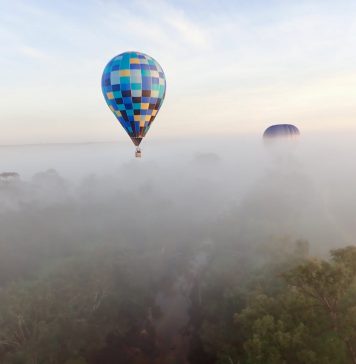Balloons at Dawn