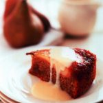 Upside Down Pear Pudding