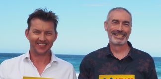 Brett Lee and Greg Page