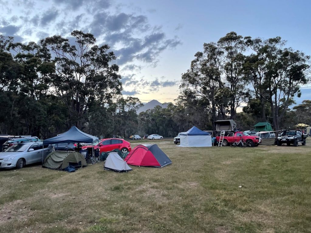 Mt Trio campers
