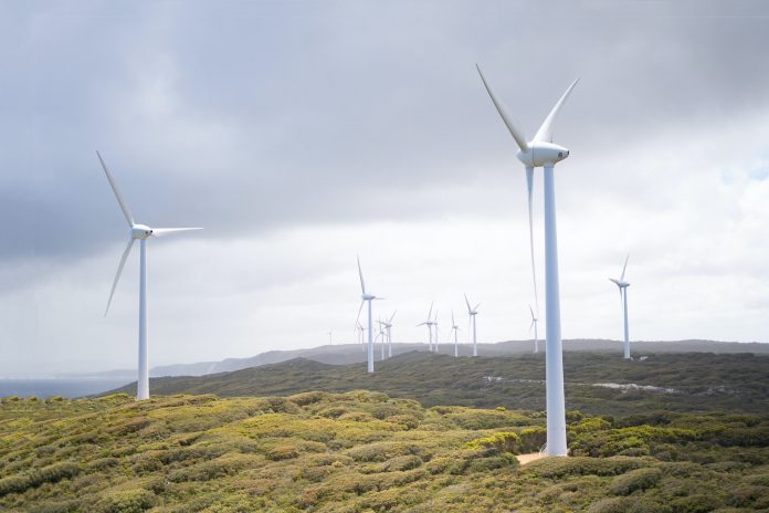 Albany Wind Farm turbines generate around 75 per cent of green electricity for Albany